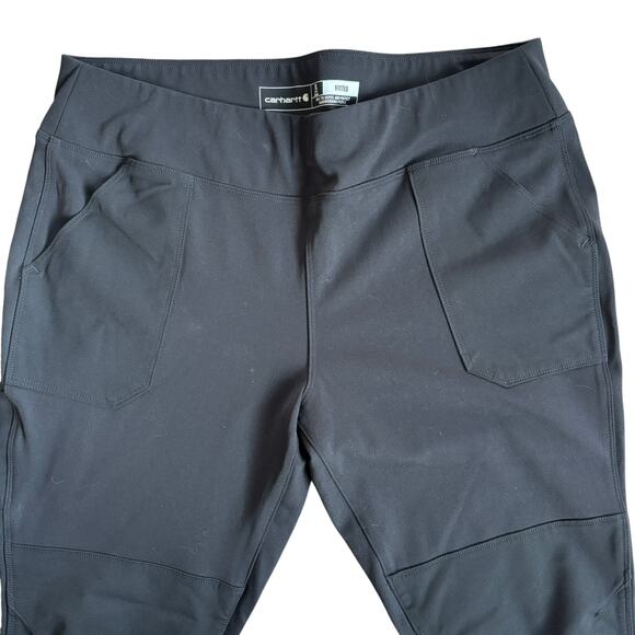 Carhartt Women’s Utility Work Pants Black XL 16/18 Regular Stretch Pockets - Picture 5 of 8